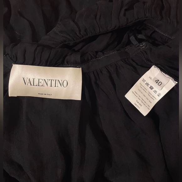 Valentino sheer silk dress (size 40/US 4) - Picture 6 of 13